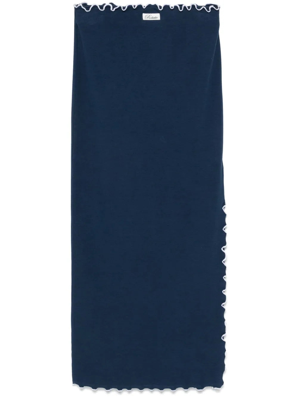 Ribbed Midi Skirt