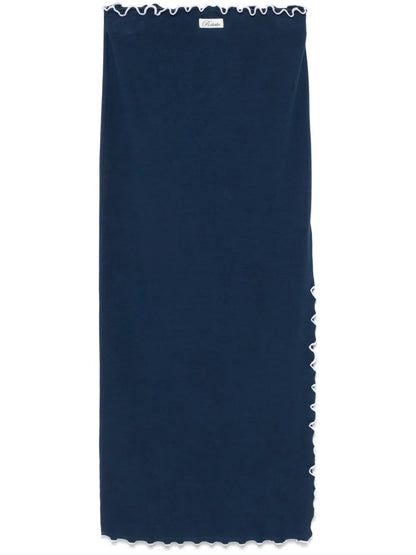 Ribbed Midi Skirt