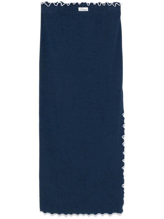 Ribbed Midi Skirt
