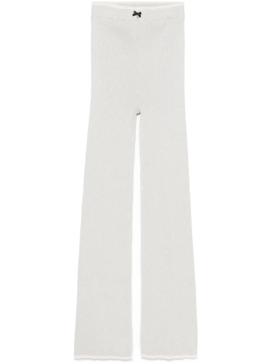 Ribbed Flared Leggings