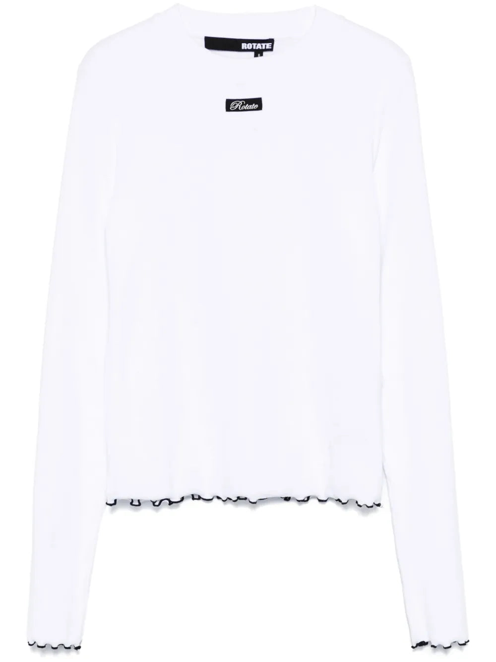 Ribbed Long-Sleeve T-Shirt