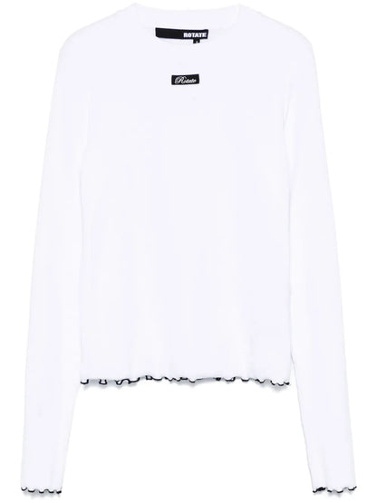 Ribbed Long-Sleeve T-Shirt