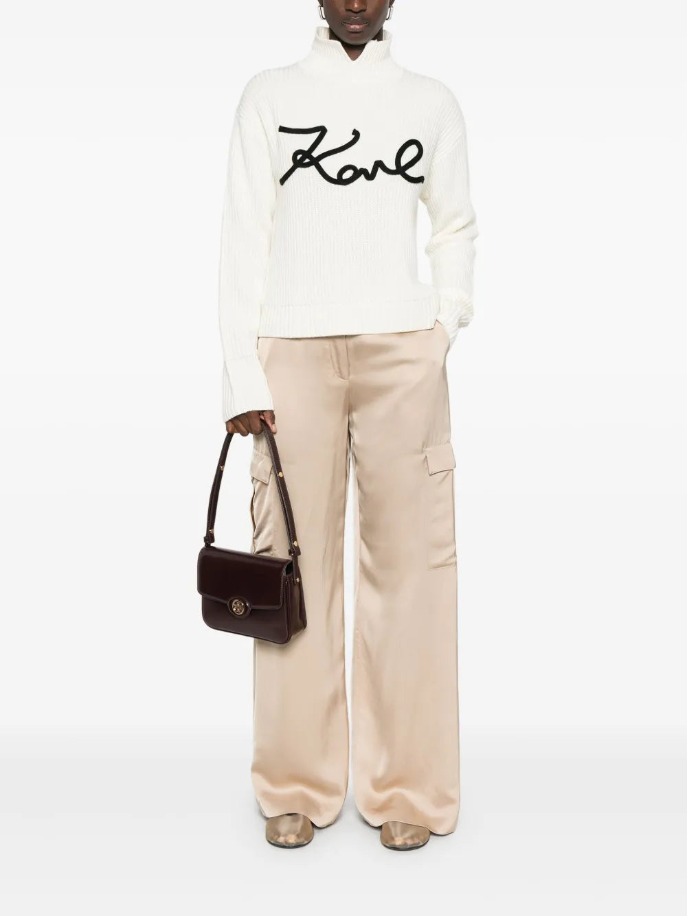 Soutache Karl Signature Sweater