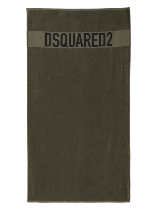 Logo-Print Beach Towel