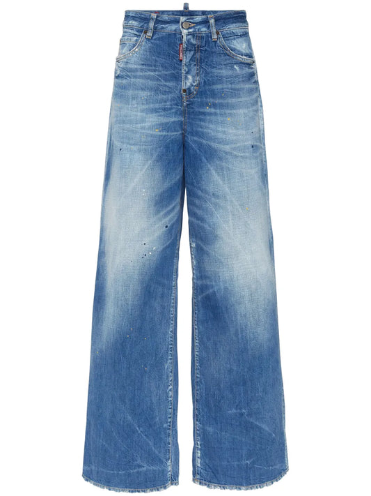 Wide-Leg Jeans