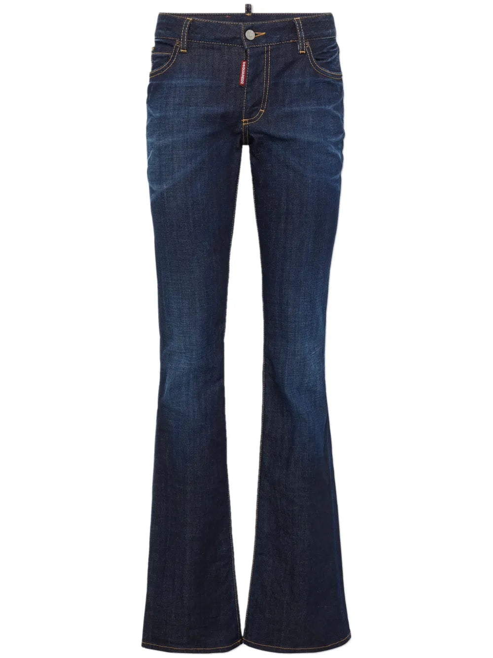 Dark-Wash Flared Jeans