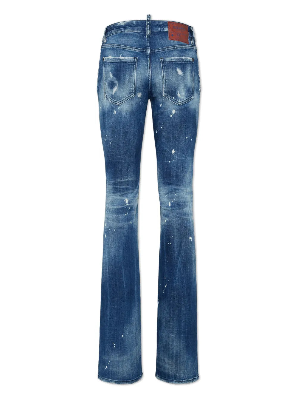 Mid-Rise Flared Jeans