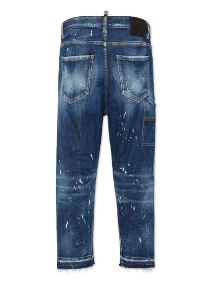 Ripped-Detail Jeans