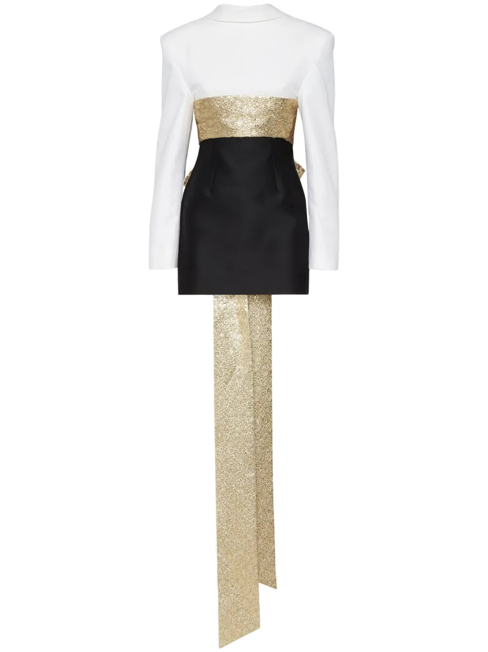 Bow-Detail Mini Dress