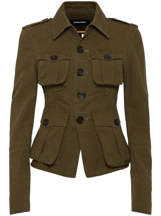 Cotton-Blend Jacket