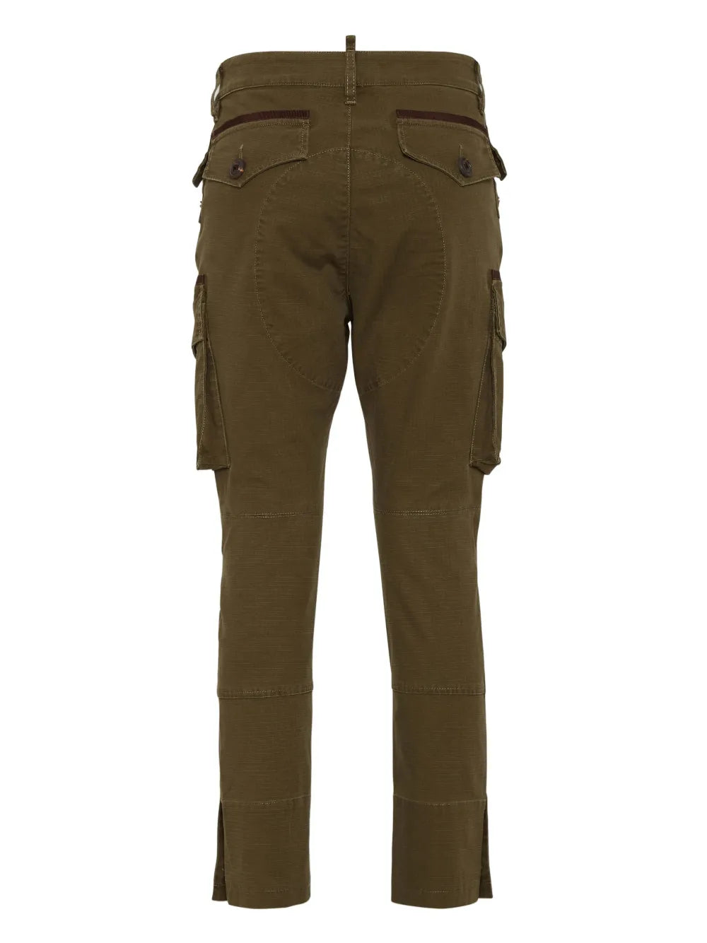 Straight-Leg Cargo Trousers
