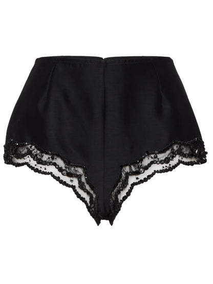 Lace Trim Shorts