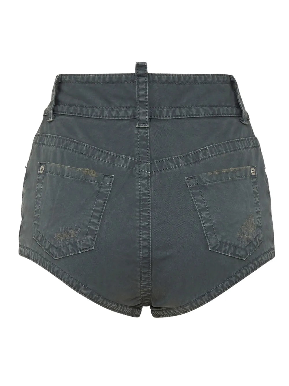 High-Rise Denim Shorts