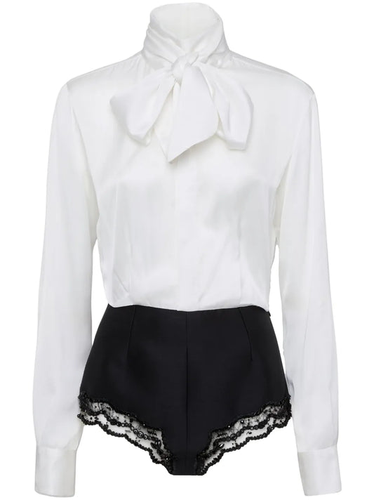 Two-Tone Playsuit