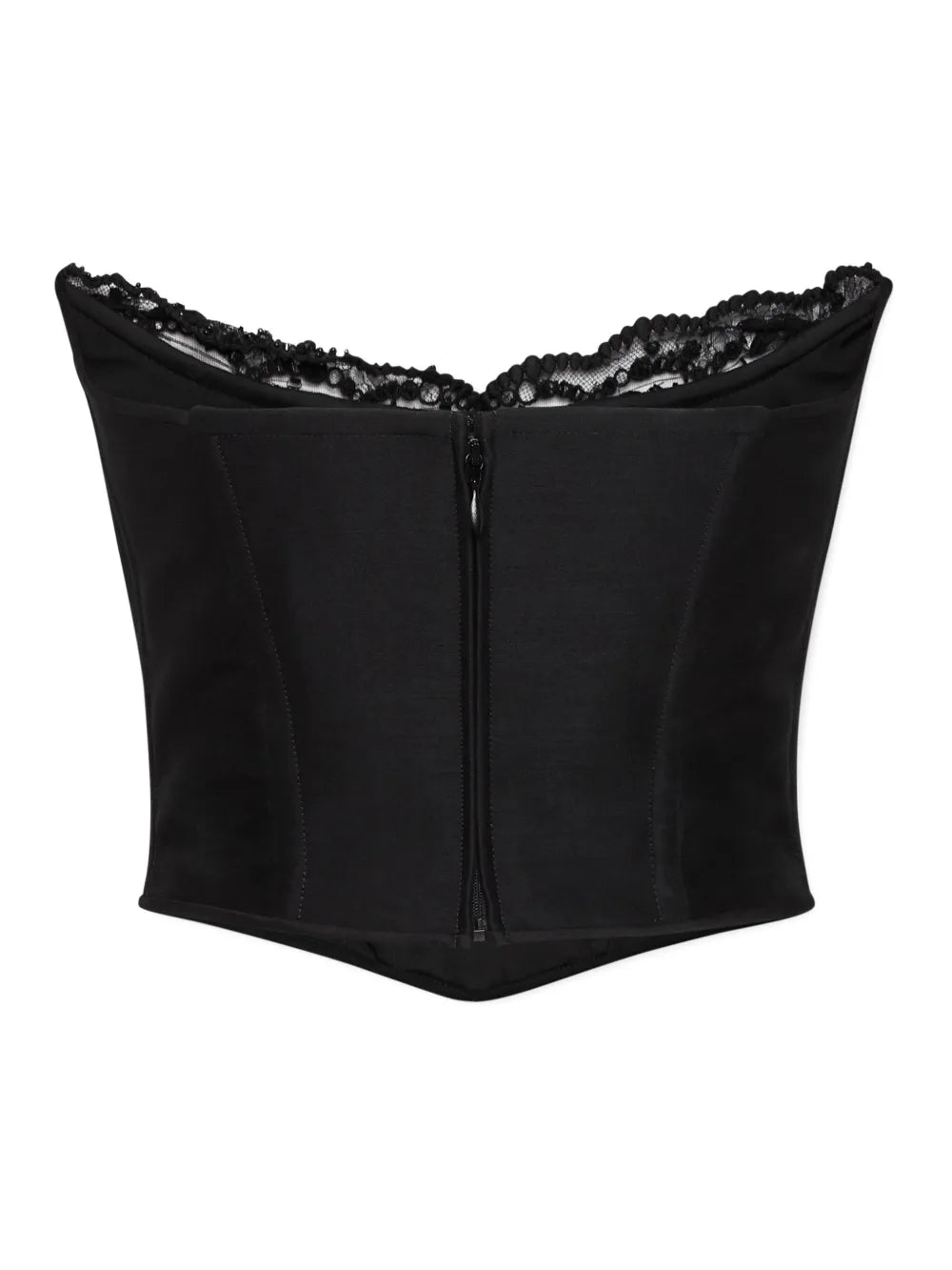 Lace-Detail Corset Top