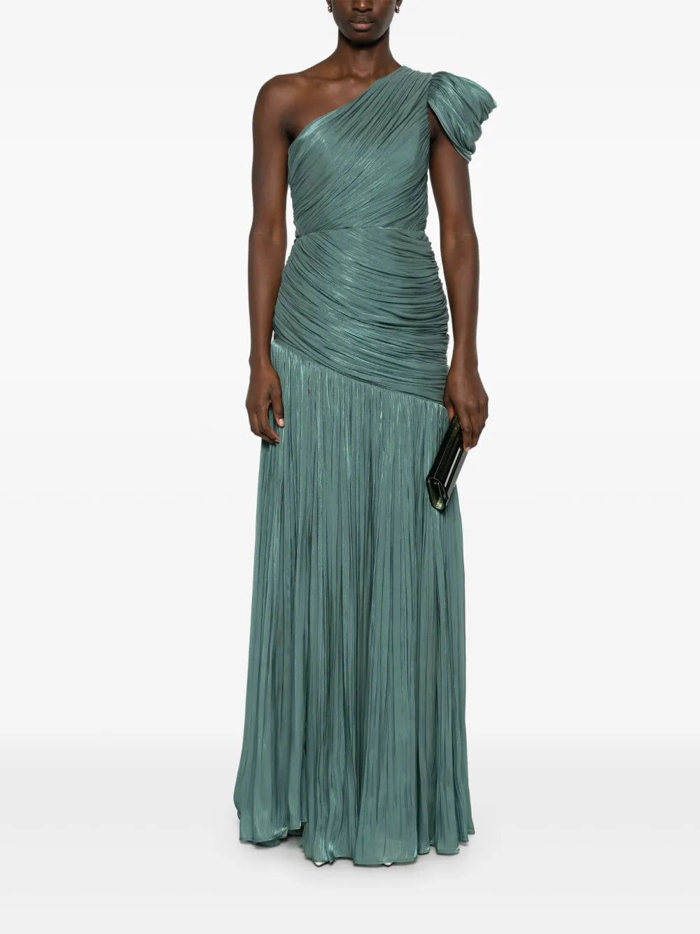 Plissé Gown