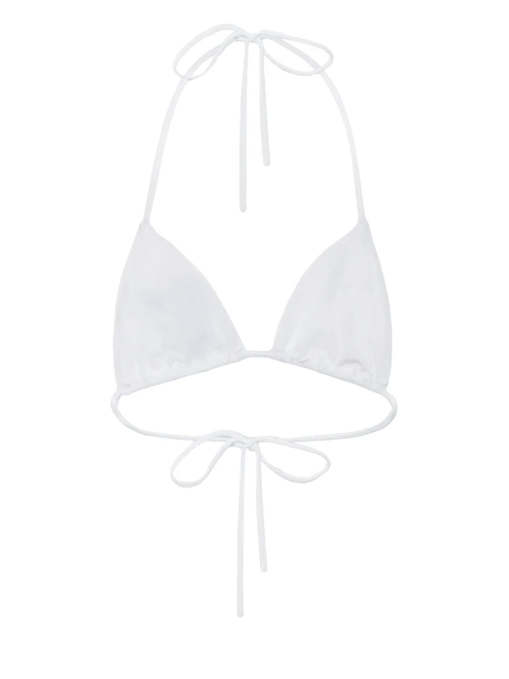 Logo-Print Bikini Top