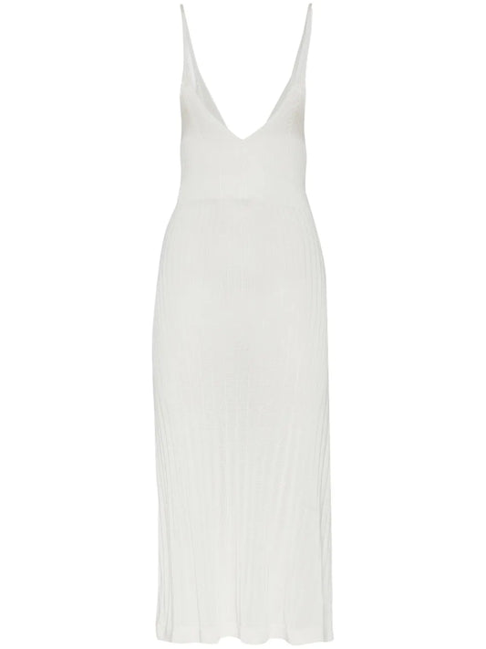 Ribbed Midi Dress