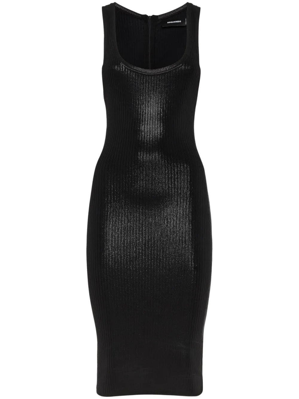 Ribbed-Knit Dress