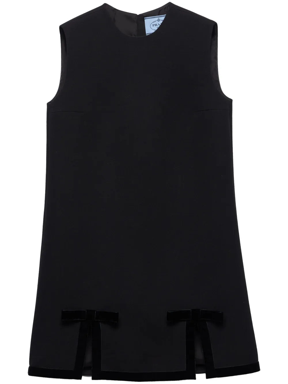 Bow-Detail Mini Dress