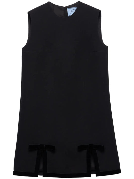 Bow-Detail Mini Dress