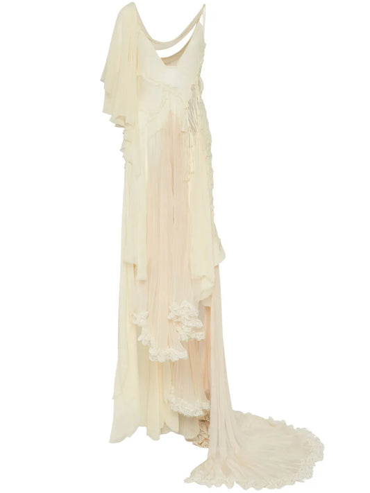 Asymmetric Maxi Dress