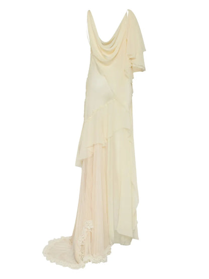 Asymmetric Maxi Dress