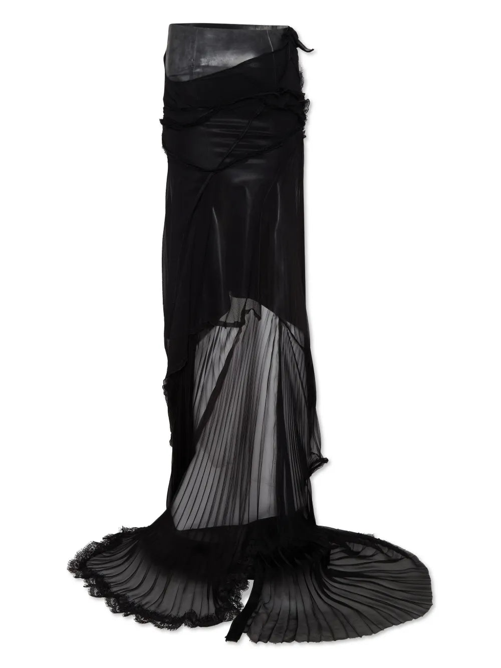 Asymmetric Maxi Skirt