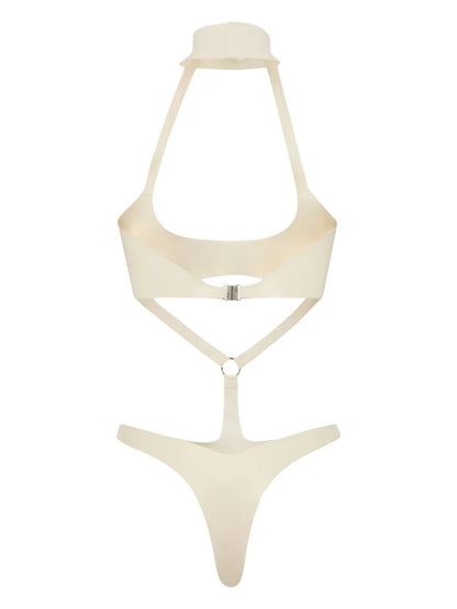 Harness Choker Bodysuit