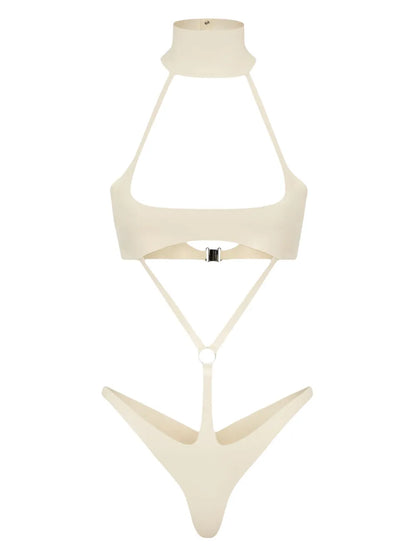 Harness Choker Bodysuit