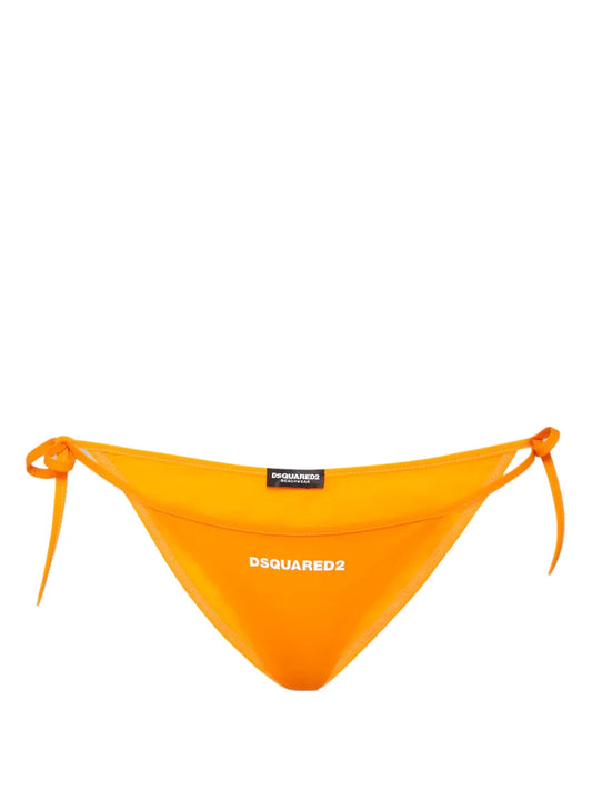 Logo-Print Bikini Bottom