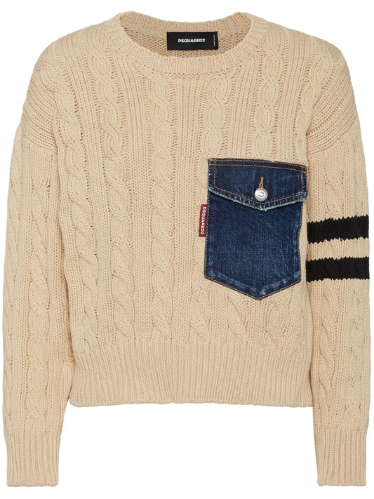 Cable-Knit Jumper