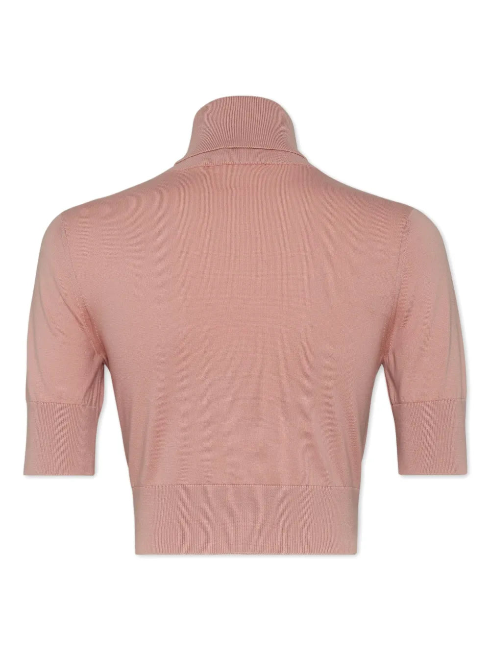 D2 Roll-Neck Crop Top