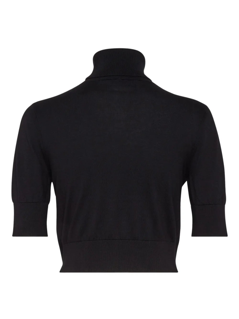 D2 Roll-Neck Crop Top