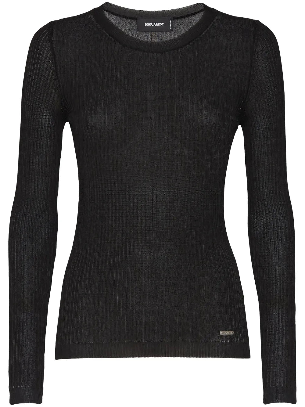 Fine-Ribbed Jumper