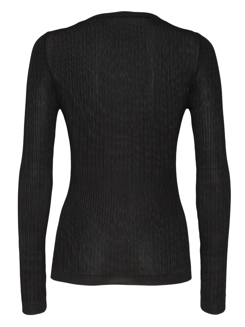 Fine-Ribbed Jumper