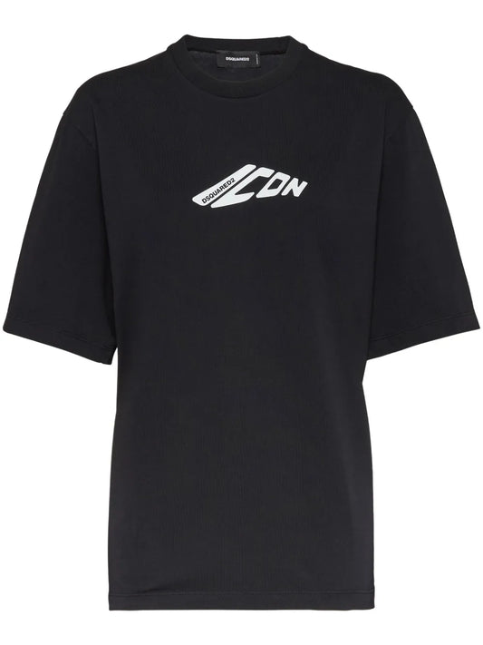 Icon-Print T-Shirt
