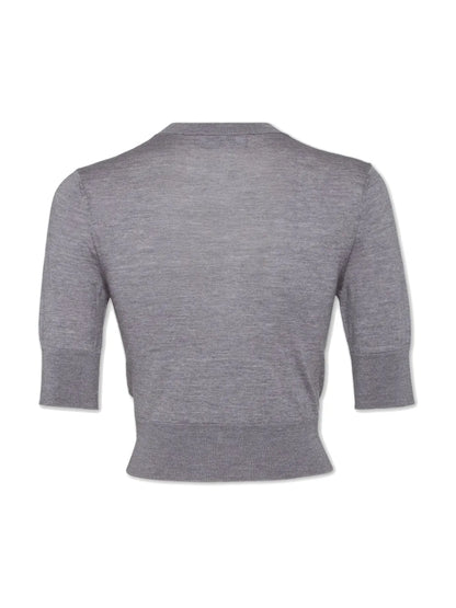 Cropped Knitted Top