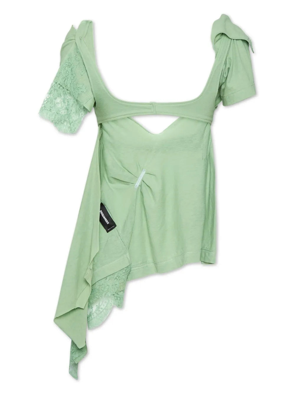 Embroidered Asymmetric Top