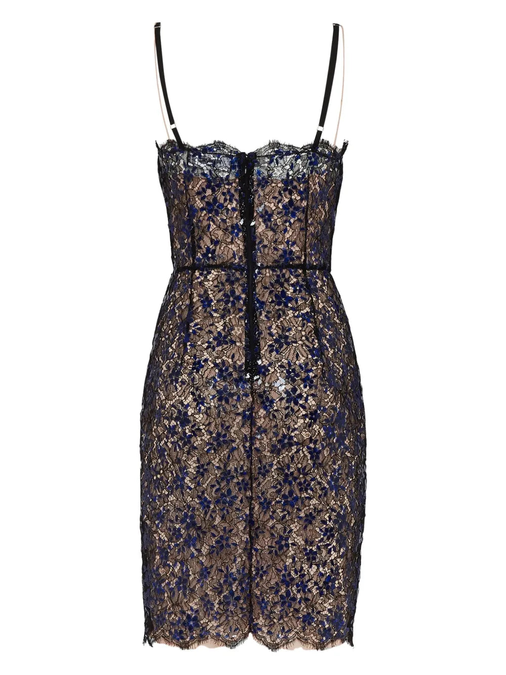 Floral-Lace Corset Dress