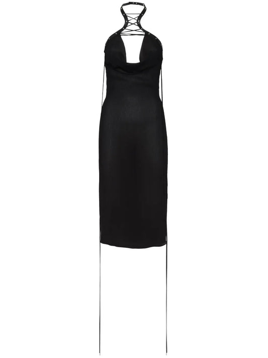 Sleeveless Silk Dress
