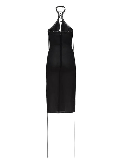 Sleeveless Silk Dress