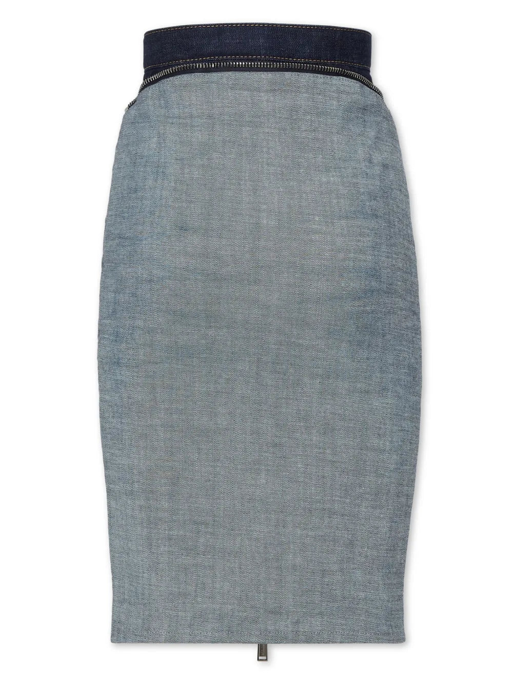 Denim Pencil Skirt