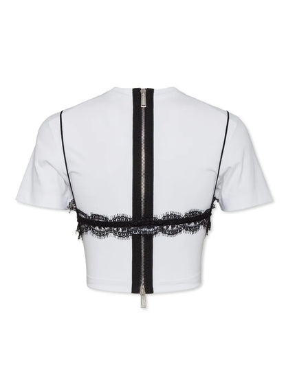Chain-Detail T-Shirt