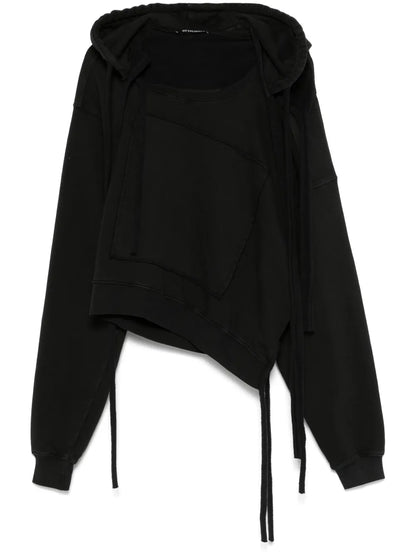 Asymmetric-Design Hoodie
