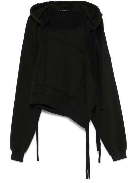 Asymmetric-Design Hoodie