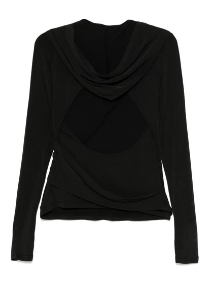 Hooded Jersey Top
