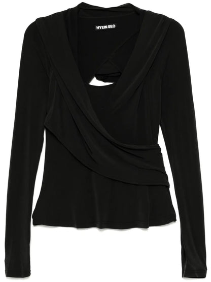 Hooded Jersey Top