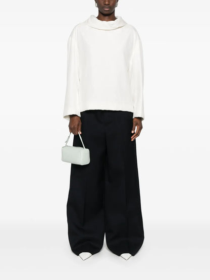 Wool Palazzo Pants