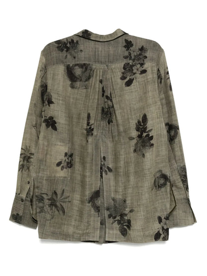 Back Pleats Shirt